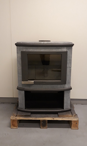 Grande nobles depot met zijdeur rechts naturel, antraciet